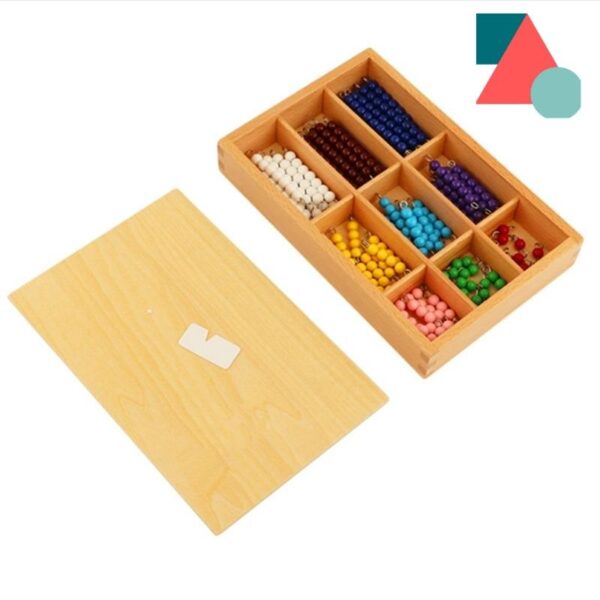 Comprar la mejor caja de perlas para aprender matemáticas con la formación Montessori